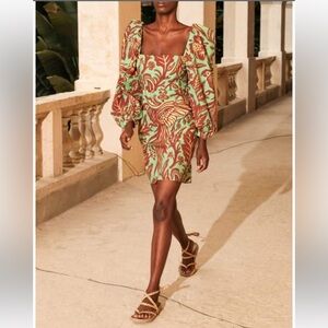 JOHANNA ORTIZ Golden Temple Mini Dress